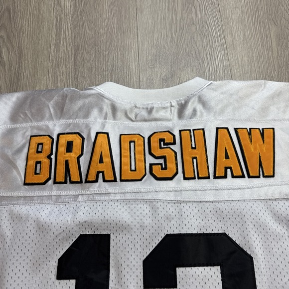 Terry Bradshaw Steelers Jersey Limited Edition Players Century White 3XL 56 Rare - Picture 2 of 8